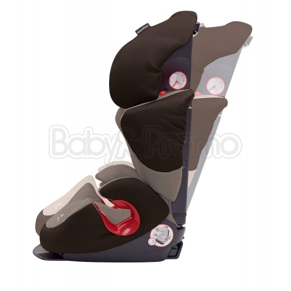 BÉBÉ CONFORT RODI AIRPROTECT SEGGIOLINO AUTO RECLINABILE 15-36 KG GRUPPO  2/3, 3,5-12 ANNI EARTH BROWN IN OFFERTA